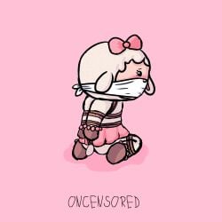 animal disney_junior doc_mcstuffins lambie_(doc_mcstuffins) oncensored oncensored_(artist) rope_bondage sheep tagme tied_up