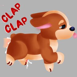 canine corgi cum cum_in_ass cum_inside cumming cumming_from_anal_sex cumming_together cumming_while_penetrating cumshot doggy_style feral lass_(artist) male/feral male/male tots_(ghostbot)