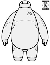 1boy baymax big_hero_6 male male_only marvel marvel_comics robot self_upload solo tagme wolffhunter_art