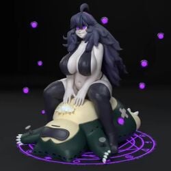 3d 3d_model animated big_breasts breasts busty cowgirl_position female female_focus female_only generalbuta hex_maniac hourglass_figure human mp4 nintendo no_sound nudity pinup pinup_pose pokemon tagme turntable_(animation) video wide_hips