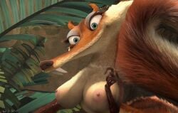 1girls big_ass big_breasts big_butt blue_sky_studios breasts busty_feral female female_only furry hourglass_figure huge_ass huge_breasts ice_age_(series) ice_age_dawn_of_the_dinosaurs photo_manipulation photoshop red_fur scratte_(ice_age) screencap screenshot screenshot_edit squirrel tagme venjiiart