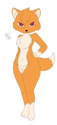 ahtziri_foxworth animated anthro breasts fox_girl furry gif mr_lewdologist original_character