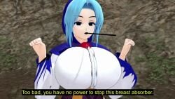 1girls 3d animated artist_request big_breasts breast_reduction breast_shrinking female large_breasts light-skinned_female light_skin pale-skinned_female small_breasts solo solo_female solo_focus sound sound_effects tagme video