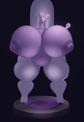 3d_(artwork) age_difference animated anthro ass belly big_breasts big_butt blender_(software) breasts chubby_belly darkdraketom digital_media_(artwork) female hand_on_butt hisuian_goodra huge_breasts huge_butt huge_nipples nintendo older_female pokéball pokémon_(species) pokemon pokemon_legends:_arceus regional_form_(pokémon) simple_background solo thick_thighs turntable_(animation) video_games