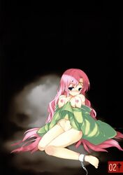 aburidashi_zakuro bondage breasts liebea liebea_palesch long_hair nipples no_panties pink_hair rosenkreuzstilette