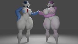 . 3d abs anthro blender bloodtai bloodtail buff eyeshadow female gardevoir grey hips huge_hips huge_thighs large_ass large_breasts muscular nintendo nude pokémon_(species) pokemon pokemon_(species) pokemon_rse thick_thighs