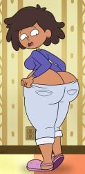 1girls 2022 5_fingers altzegoz_(artist) amphibia ass ass_cleavage big_ass big_breasts bottom_heavy bubble_ass bubble_butt butt_crack crocs cute disney disney_channel earrings fat_ass fat_butt female female_only gigantic_ass gigantic_butt gold_earrings golden_earrings huge_ass huge_butt large_ass large_butt looking_back milf mrs._boonchuy oum_boonchuy pink_crocs ring ring_on_finger straight_hair struggling struggling_to_fit tagme thick_ass thick_butt thick_thighs wedding_ring wide_hips