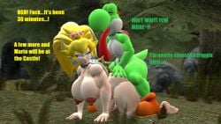 1boy 1girls 3d 3d_(artwork) all_fours anal animal_humanoid anthro astro_catmew big_breasts black_nail_polish blonde_hair boots boots_only bowsette breasts clothing collar collar_only crown dialogue digital_media_(artwork) doggy_style duo erect_nipples feet female footwear footwear_only from_behind_position hair hi_res horn horned_humanoid huge_breasts humanoid looking_pleasured male male/female mario_(series) mostly_nude muscular muscular_female new_super_mario_bros._u_deluxe nintendo nipples nude outside outside_sex pale_skin red_nipples scalie scalie_humanoid sex shell source_filmmaker super_crown super_mario_bros. thick_thighs tongue tongue_out video_games widescreen yoshi yoshi_(character)