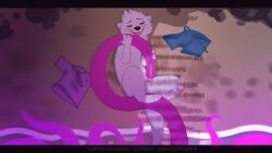 1boy 2022 animated anthro balls biped blush closed_eyes digital_media_(artwork) fur genitals letodoesart lutrine lying male male_only mammal mustelid nude on_back pebble_(letodoesart) penetration penile penile_penetration penis penis_in_tentacle pink_tentacles solo tentacle tentacle_sex white_body white_fur