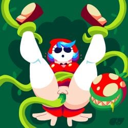 piranha plant from mario (series) by jjoyplus