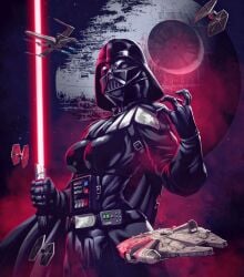 breasts darth_vader female rule_63 sith star_wars vinz_el_tab