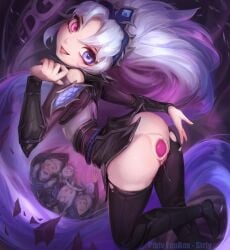 anal anal_beads anus edg_zoe esports_series female female_only heterochromia league_of_legends sirfy tagme zoe_(league_of_legends)