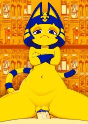 1boy 1boy1girl 1girls :< absurd_res animal_crossing animal_humanoid ankha ankha_(animal_crossing) ankha_ride_(minus8) biped blonde_hair blue_ears blue_hair blue_pussy blue_tail bodily_fluids breasts cat_humanoid colored cowgirl_position crossed_arms cum cum_in_pussy cum_inside digital_media_(artwork) duo egyptian erection erotanuki eyeshadow fangs felid felid_humanoid feline feline_humanoid female female_focus female_on_human female_on_top female_penetrated first_person_view from_front_position front_view genital_fluids genitals hair half-closed_eyes hi_res human human_on_bottom human_on_humanoid human_penetrating human_penetrating_humanoid human_pov humanoid humanoid_focus humanoid_genitalia humanoid_on_top humanoid_penetrated humanoid_penis interspecies light_body light_skin looking_at_viewer lying makeup male male/female male_on_bottom male_on_humanoid male_penetrating male_penetrating_female male_pov mammal mammal_humanoid markings monotone_body monotone_ears monotone_skin multicolored_hair multicolored_tail narrowed_eyes navel nintendo nude on_back on_bottom on_top penetrating_pov penetration penile penile_penetration penis penis_in_pussy portrait purple_eyes pussy ring_(marking) ringtail sex shaded short_hair sitting small_breasts solo_focus spread_legs spreading tail_markings three-quarter_portrait two_tone_hair two_tone_tail uraeus vaginal_penetration video_games yellow_body yellow_inner_ear yellow_skin yellow_tail