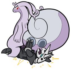 2022 aggron alpha_pokémon bodily_fluids cowgirl_position crush duo erection female female_on_top female_penetrated feral from_front_position genital_fluids genitals goodra hi_res hisuian_goodra larger_female male male/female male_penetrating male_penetrating_female nintendo on_bottom on_top penetration penile penis pokémon_(species) pokemon pokemon_(species) pokemon_legends:_arceus pussy regional_form_(pokémon) sex size_difference smaller_male trout_(artist) vaginal_penetration video_games