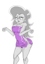 1girls cartoon_network cleavage female female_only grubberpix ok_k.o.!_let's_be_heroes sketch thick_thighs wilhamena