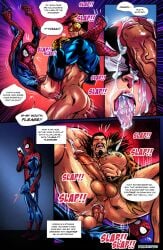 cyclops_(x-men) dirty_talk facial gay kraven_the_hunter male/male male_only marvel marvel_comics penetration peter_parker phausto scott_summers spider-man spider-man_(series) straight_hair ultimate_spider-man_(comic) x-men yaoi