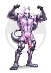 1boy 3_toes abs absurd_res anthro armband balls ballsack biceps big_muscles big_penis bracelet calf ccgundd circumcised circumcision_scar clothed clothing collar defined_muscles digital_media_(artwork) ear_piercing erect_nipples feet felid feline_tail flexing flexing_bicep flexing_both_biceps furgonomics furry-specific_piercing genital_scar genitals glans had..._(artist) hi_res horn_piercing horns huge_cock humanoid_feet humanoid_genitalia humanoid_hands humanoid_penis jewelry legendary_pokémon legwear legwear_only looking_at_viewer makeup male male_nipples mammal mascara mewtowo_(shadman) mewtwo mostly_nude muscular_anthro muscular_male muscular_thighs nails navel nintendo nude_male pecs penis piercing pokéball pokemon pokemon_(species) purple_body purple_eyes purple_skin raised_tail scar scrotum simple_background smile smirk solo spiked_armband spiked_bracelet spiked_collar spikes standing stockings stockings_only tail testicles toenails toes topless topless_male vein veiny_muscles veiny_penis video_games waist white_background wristband