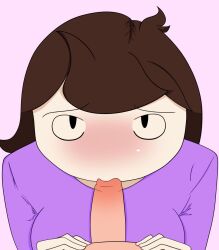 alady7 blowjob blush jaiden jaiden_animations out_of_frame_male youtube youtuber youtuber_girl