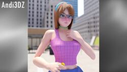 1girls 3d amy_(andi3dz) andi3dz animated artist_name ass ass_expansion breast_expansion breasts clothing female female_only glasses hourglass_expansion hourglass_figure huge_ass huge_breasts huge_thighs no_panties public public_nudity puffy_(artist) skirt solo solo_female sound tagme video wardrobe_malfunction