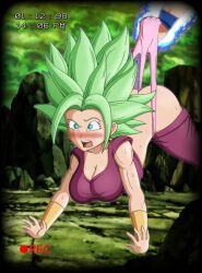 all_fours bent_over dragon_ball dragon_ball_super female_saiyan fusion humiliated humiliation kefla legendary_super_saiyan livestream pain panties potara_earrings recording saiyan son_goku super_saiyan super_saiyan_2 sweat sweating sweaty the_existentialist theexistentialist ultra_instinct universe_6/universe_7 wedgie