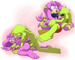 2025 anal anal_sex anthro anus areola ass balls big_breasts biped black_nose black_sclera bodily_fluids breast_fondling breast_play breasts cephalopod closed_eyes clothed clothing coleoid duo echidna erection female female_penetrated fondling genital_fluids genitals green_eyes hair hand_on_breast hand_on_butt hi_res hyoumaru long_hair looking_at_another looking_at_partner looking_pleasured male male/female male_penetrating male_penetrating_female mammal marine mollusk monotreme multiple_images nipples nude octopodiform octopus open_mouth partially_clothed penetration penile penile_penetration penis penis_in_ass pink_body plantigrade pseudo_hair pussy sega sex simple_background sonic_(series) sonic_the_hedgehog_(series) surprise teeth tentacle tentacle_hair tentacle_in_ass tentacle_penetration tentacle_sex tongue vaginal_fluids
