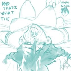 1boy 1girls after_facial after_fellatio amano_megumi amano_megumi_wa_suki_darake! braided_hair cum cum_in_mouth cum_on_face cum_on_hair dazed dumpsite face_fucking pulling_breasts pulling_nipples