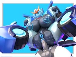 1boy 3d anal anal_sex big_breasts breasts female fembot komradederp large_areolae male prawl pussy robot robot_girl strongarm_(transformers) transformer transformers transformers_robots_in_disguise_(2015)