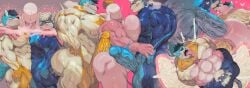 bara bara_tiddies bara_tits cuntboy cuntboy_penetrated double_penetration furry gay kd_gai male male/male/male male_only pheremones transformation