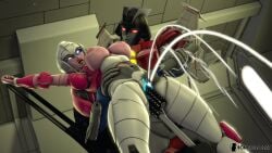 2girls 3d anal anal_penetration arcee arcee_(g1) artist_logo artist_name autobot big_breasts breasts decepticon dildo dildo_in_ass dildo_in_pussy double_penetration female female_ejaculation female_only fembot fendom genderswap genderswap_(mtf) glowing_pussy hitachi_magic_wand komradederp lesbian lezdom nipples pussy_juice restrained robot robot_girl rule_63 sex_machine sex_toy squirting starscream transformer transformers transformers_g1 vaginal_penetration vibrator yuri