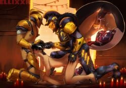 1girls 3boys asian asian_female bungie cuck cuckold cum cum_drip cum_in_pussy cum_inside cum_on_face destiny_(game) destiny_2 double_penetration ellixxr exo_(destiny) faceless faceless_character faceless_male fellatio female female_focus female_penetrated femsub guardian_(destiny) hair hair_pull helmet helmet_only hunter_(destiny) larger_male male male/female male_penetrating maledom malesub netorare nipple_piercing nipples ntr nude nude_female nude_male oral oral_penetration oral_sex penetration penis penis_in_pussy pubic_tattoo pulling_hair pussy sex small_breasts smaller_female smaller_male spitroast straight tagme titan_(destiny) vagina vaginal_penetration