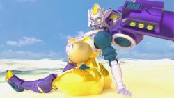 ass breasts female fembot machine machine_girl madkatz8 nipples robot robot_girl thunderblast transformer transformers