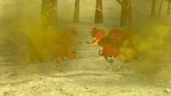 2020s 2025 2boys 3d all_fours anthro anus ass balls bandicoot beach big_ass commission crash_(series) crash_bandicoot evil_crash fart fart_cloud fart_fetish fingerless_gloves footwear green_eyes kane_brent_koopa male male_only marsupial paws penis source_filmmaker spreading_ass torn_footwear veiny_penis video_games