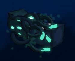 ambiguous_gender ambiguous_penetration dim_lighting glow_squid_(minecraft) glowing minecraft mob_vote penetration squid squid_(minecraft) underwater worm_(artist)