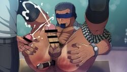 2boys abs anal anal_insertion anal_sex anus_hair arm_hair ass ass_focus ass_hair balls bara beard_stubble big_areola big_ass big_balls big_glans big_penis binder_clip biting_clothes biting_tie black_hair blackboard blindfold blurry_background blush bottomless bubble_butt censor_bar censored censored_anus censored_penis chest_hair classroom clip cum cum_drip cum_explosion cum_fountain cum_on_penis cum_splatter cum_string cum_trail daddy dark_skin dat_ass dilf duo ejaculation embarrassed erection excessive_cum excessive_pubic_hair fingernails forced forced_exposure foreskin foreskin_folds frown futase_hikaru gay grabbing grabbing_ass grabbing_own_ass hairy hairy_balls hairy_hands hands-free hi_res holding_penis huge_cock humiliation intense_orgasm leg_hair legs_up lunatique lying lying_on_desk male male/male male_only male_penetrated manly masturbating_while_watching masturbation mature_male muscles muscular muscular_arms muscular_ass muscular_legs muscular_male muscular_thighs necktie nipple_pinch nipple_play object_in_ass object_insertion open_clothes orgasm original original_character pecs penis penis_size_difference perineum pinching_nipples pink_glans plump_ass pointless_censoring practically_nude pubic_hair recorder_(musical_instrument) red_ass resisting retracted_foreskin round_ass school school_desk semen short_hair sideburns simultaneous_orgasms six_pack size_difference slap_mark socks spanking_marks spread_legs steam steaming_body steamy_penis striped_legwear sweat sweatdrop tan tan_body tanline teacher thick_ass thick_penis thick_thighs thunder_thighs tough_guy uncircumcised uncut underwear_around_one_leg veiny_penis white_shirt wristwatch yaoi
