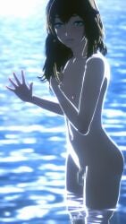 1girls ass breasts bridget bridget_bath_scene_(dual_rulers) censored chwxxx femboy guilty_gear honey_select_2 penis solo