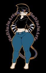 1girls 2d anthro badjujuarts beanie black_eyeshadow breasts calico_cat cat_ears cat_girl cat_tail catgirl clothed ear_piercing epic_games feline female female_only fortnite fortnite:_battle_royale furry furry_female goth hands_on_hips hat huge_ass jeans looking_away meow_skulls_(fortnite) piercing solo solo_female standing tail thick thick_ass thick_thighs watermark yellow_eyes