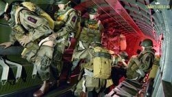 anal anal_sex army blowjob gay gay_male gay_sex group group_sex male medal_of_honor_airborne military oral oral_sex orgy soldier soldiers tommys_eagle_hq uniform ww2