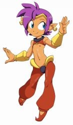 1boy bulge dabunnox dark-skinned_femboy femboy male_only navel nipples rule_63 shantae shantae_(character)