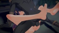 animated cum cum_in_pussy genshin_impact hilichurls_(species) mona_(genshin_impact) smango3d tagme video