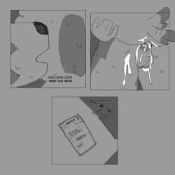 ambiguous_gender ambiguous_penetration anthro balls bodily_fluids canid canine cellphone cum cum_in_ass cum_in_balls cum_inside duncan_and_eddie duo heart_symbol holding_partner kip_(duncan_and_eddie) male male/ambiguous mammal mason_(duncan_and_eddie) moan sex standing_and_carrying_position sweat tail tail_wag text whispering_into_ear