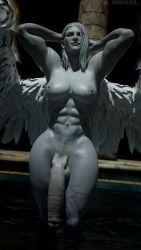 1futa 3d abs baldur's_gate_3 balls bathhouse big_ass big_balls big_breasts big_butt big_penis blender breasts dame_aylin foreskin futanari futanari_focus gray_body grey_body grey_skin huge_balls huge_cock larian_studios moon moonlight muscle_mommy muscular muscular_futanari pubic_hair rapid99 solo solo_futanari veiny_penis wet wet_body white_hair wings
