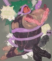 bara ekans gay generation_1_pokemon generation_8_pokemon kd_gai male male_only multiple_penises pokemon pokemon_(species) pokephilia rillaboom