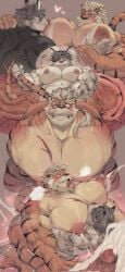 bara bara_tiddies bara_tits breastmilk busty furry gay kd_gai lactating lactation male male_lactation