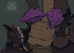 2_penises absurd_res against_surface against_wall animal_genitalia animal_penis blizzard_entertainment cloaca cloacal_penis dahurgthedragon dragon european_mythology feral genitals hemipenes hi_res leaning_against_wall male multi_genitalia multi_penis mythological_creature mythological_scalie mythology penile_spines penis scalie seminal_groove solo spread_legs spreading warcraft western_dragon wrathion_the_black_prince_(warcraft)