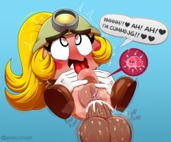 absurd_res afterimage ambiguous_gender anthro anus armor balls big_balls big_penis big_pussy blonde_hair blush bodily_fluids clothing cum cumshot dibujito disembodied_hand disembodied_penis duo ejaculation emanata eye_roll female female_penetrated footwear genital_fluids genitals glans goomba goombella hair headgear headgear_only heart_eyes heart_symbol helmet helmet_only hi_res human human_on_anthro humanoid_genitalia humanoid_penis impregnation interspecies looking_pleasured male male/female male_penetrating male_penetrating_female mammal mario_bros motion_lines nintendo orgasm orgasm_face ovum ovum_with_face paper_mario penetration penile penile_penetration penis penis_in_pussy plump_labia ponytail pussy pussy_ejaculation sex shoes simultaneous_orgasms sperm_cell stomach_bulge tongue tongue_out vaginal_fluids vaginal_penetration waddling_head
