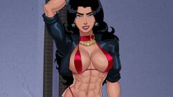 amazon clothed collar dc_comics donna_troy something_unlimited sunsetriders7 wonder_girl wonder_woman_(series) young_justice