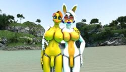 2futas 3d 3d_(artwork) absurd_res accessory animatronic anthro avian bird canid canine chicken creepypasta digital_media_(artwork) duo eyewear five_nights_at_freddy's five_nights_at_freddy's_2 five_nights_at_freddy's_world flower flower_in_hair fox futa_only futanari galliform gallus_(genus) gynomorph hair hair_accessory hi_res humanoid intersex intersex/intersex island lolbit_(fnaf) machine mammal phasianid phoenix_adverdale plant robot scottgames slender_man slenderman source_filmmaker sunglasses toy_chica_(fnaf) video_games