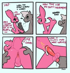 4_panel_comic absurd_res after_oral anthro anus ass ass_up balls bedroom_eyes bent_over big_penis blue_background blush blush_lines bodily_fluids butt_in_face cheek_tuft chest_tuft closed_eyes dripping duo ear_piercing ear_ring equid equine erection facial_tuft fur genital_fluids genitals girly grey_body grey_fur half-closed_eyes heart hi_res horse huge_cock humanoid_genitalia humanoid_penis lagomorph leporid looking_back male male/male mammal narrowed_eyes open_mouth open_smile penis perineum piercing pink_body pink_fur precum precum_drip precum_string presenting presenting_anus presenting_balls presenting_hindquarters rabbit raised_leg ramming saliva saliva_drip saliva_on_balls saliva_on_penis saliva_string seductive simple_background smile the_xing1 tongue tongue_out tuft vein veiny_penis