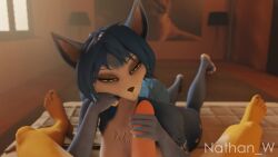 16:9 3d animated anthro blender_(software) blue_body blue_fur blue_hair bodily_fluids breasts canid canine canon_couple cum cum_in_mouth cum_inside digital_media_(artwork) duo english_text erection fellatio female female_focus female_moaning fox fox_mccloud fur genital_fluids genitals hair handjob hi_res high_framerate huge_filesize krystal long_playtime looking_at_viewer male male/female mammal nathan_w nintendo nipples nude open_mouth oral penile penis pov sex smile sound sound_effects star_fox text thrusting_into_mouth video video_games voice_acted webm white_body white_fur widescreen