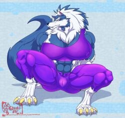 2019 4_toes 5_fingers abs anthro biceps big_muscles biped black_nose blue_body blue_fur blue_hair blue_skin bottomwear canid canine canis capcom claws clothed clothing darkstalkers digitigrade edit erect_nipples erect_nipples_under_clothes eyebrows female female_only fingers fur gallon genderswap genderswap_(mtf) gigantic_breasts gloves_(marking) hair huge_breasts hungothenomster jon_talbain large_breasts leg_markings mammal mane markings multicolored_body multicolored_fur multicolored_hair multicolored_skin muscular muscular_female muscular_thighs pants redraw rule_63 sitting socks_(marking) solo third-party_edit tight_clothing toe_claws toes topless two_tone_body two_tone_fur two_tone_hair two_tone_skin vampire_savior video_games were werecanid werecanine werewolf white_body white_fur white_hair white_skin wolf yellow_eyes